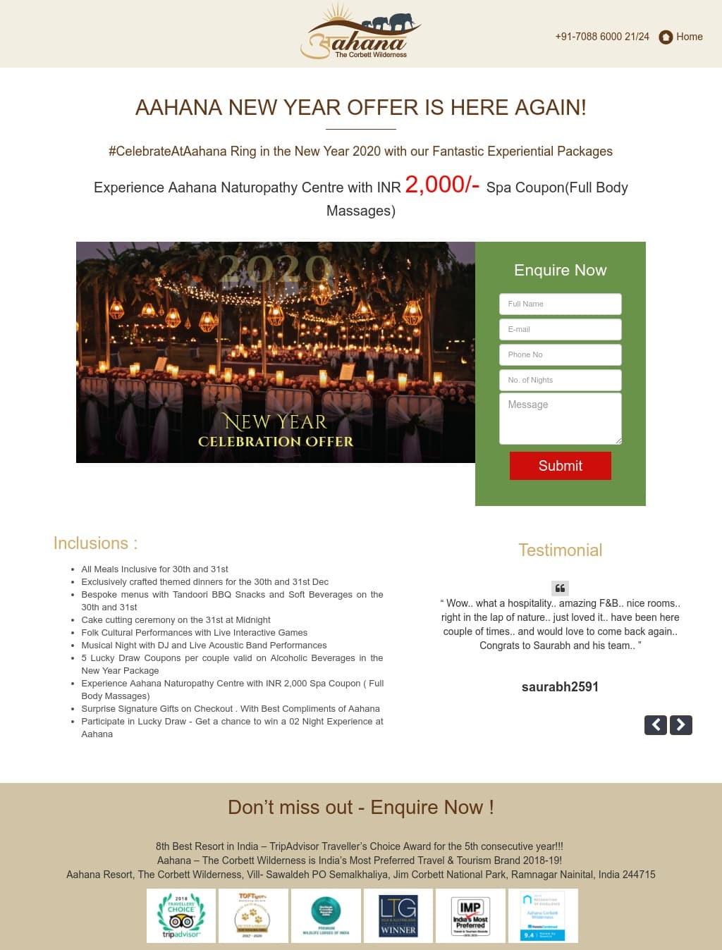 New Year Festive Celebration