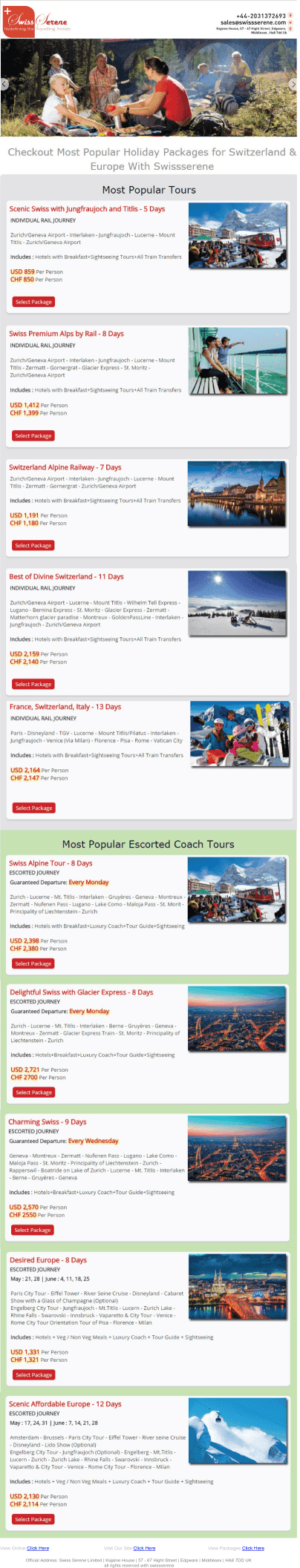 Spring Exclusive Offers