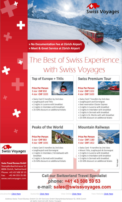 Swiss Corporate Journeys