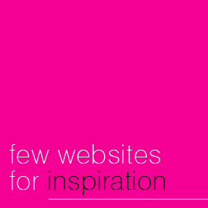 Creative Websites for inspiration