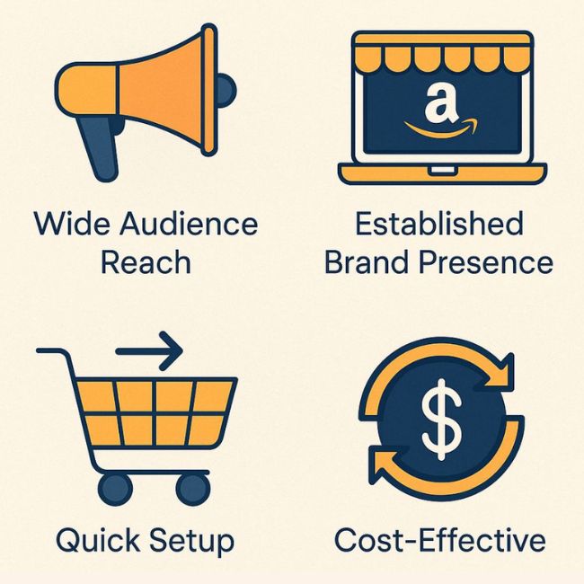 Benefits-amazon stores marketplace launch