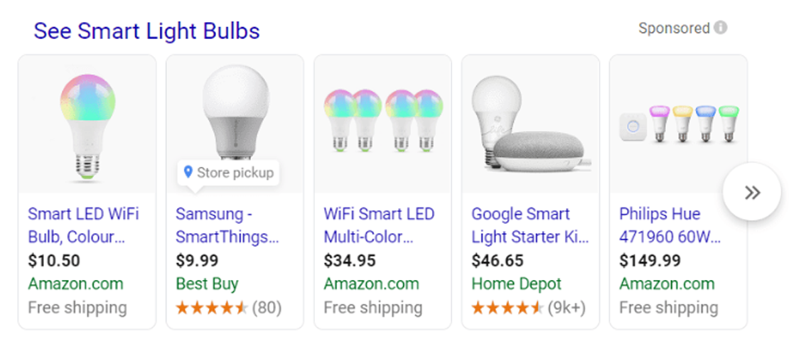 google shopping search marketing