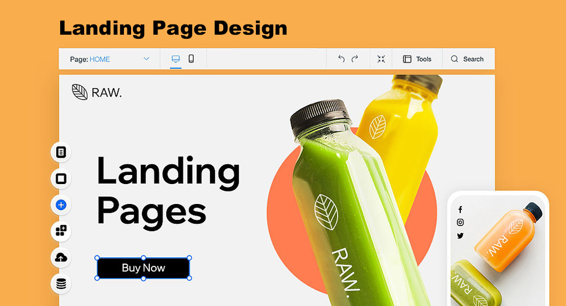 landing page design services