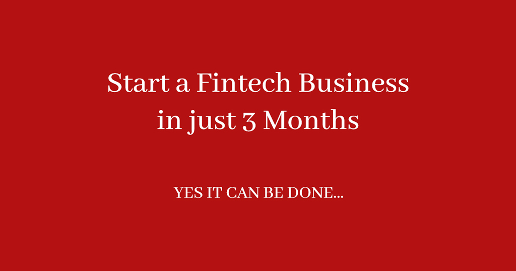 start fintech business in india in 90 days