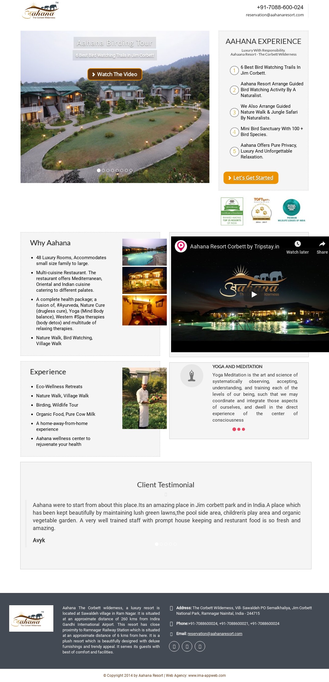 Ima Appweb Landing Page